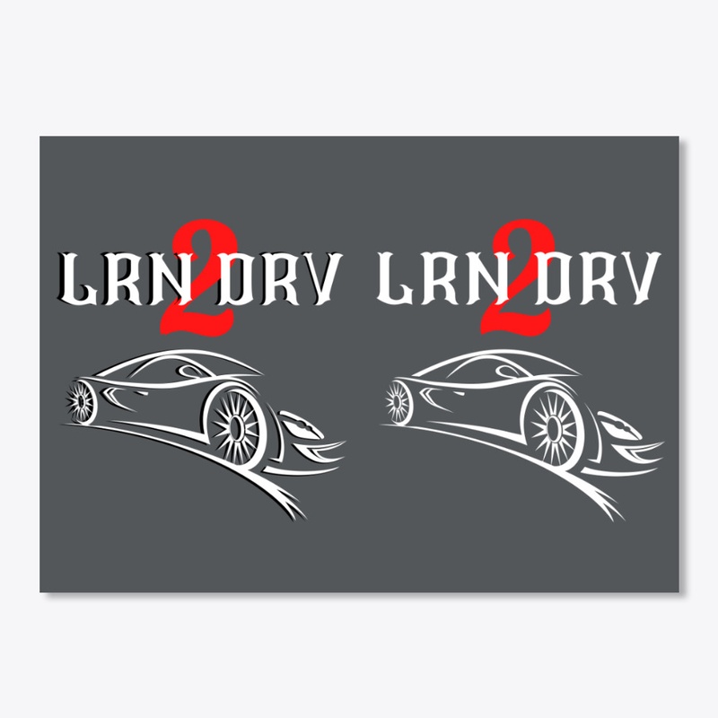 LRN2DRV 2 White LOGO