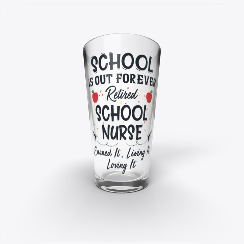 Retired School Nurse Gift School Out