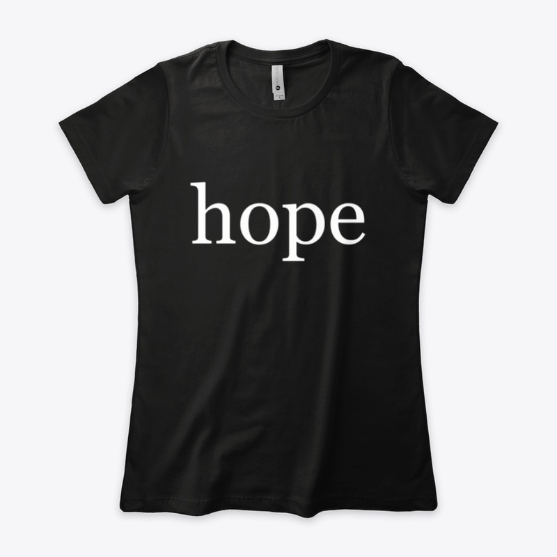 Hope in White Lettering