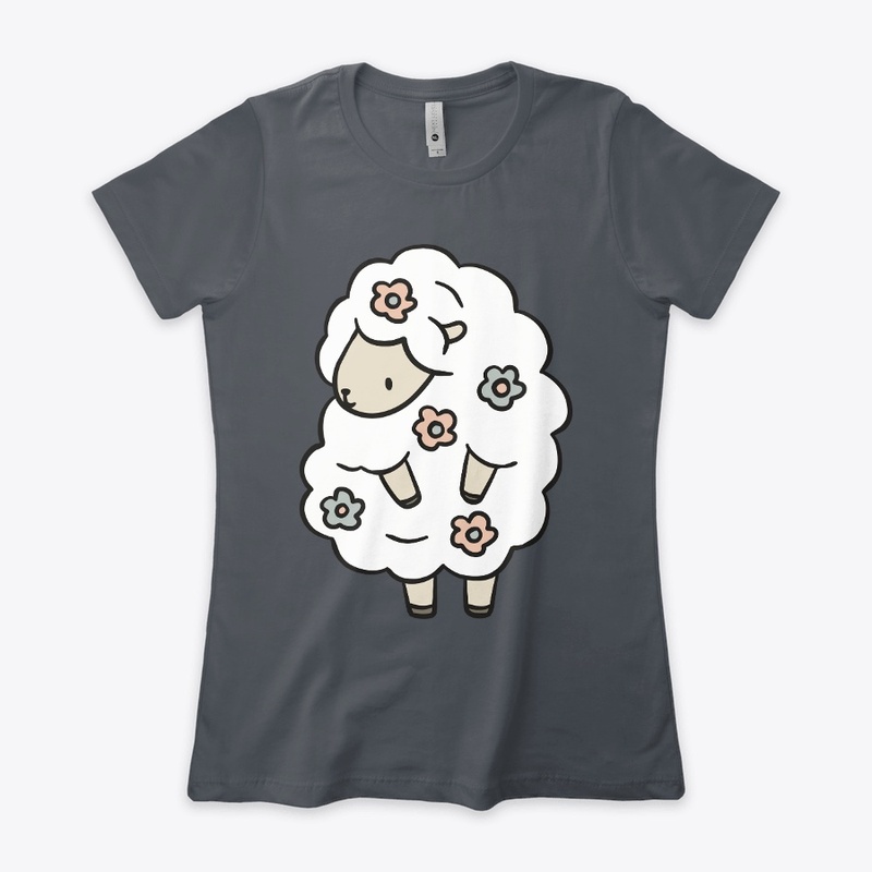 oversized custom sheep t-shirt