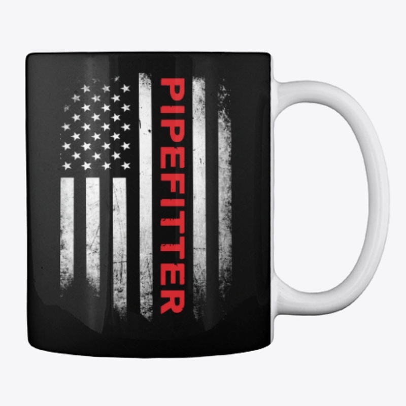 Pipefitter US Flag Shirt