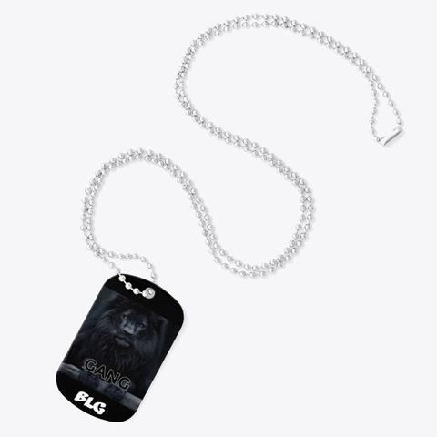 Blg Tag  Black T-Shirt Chain