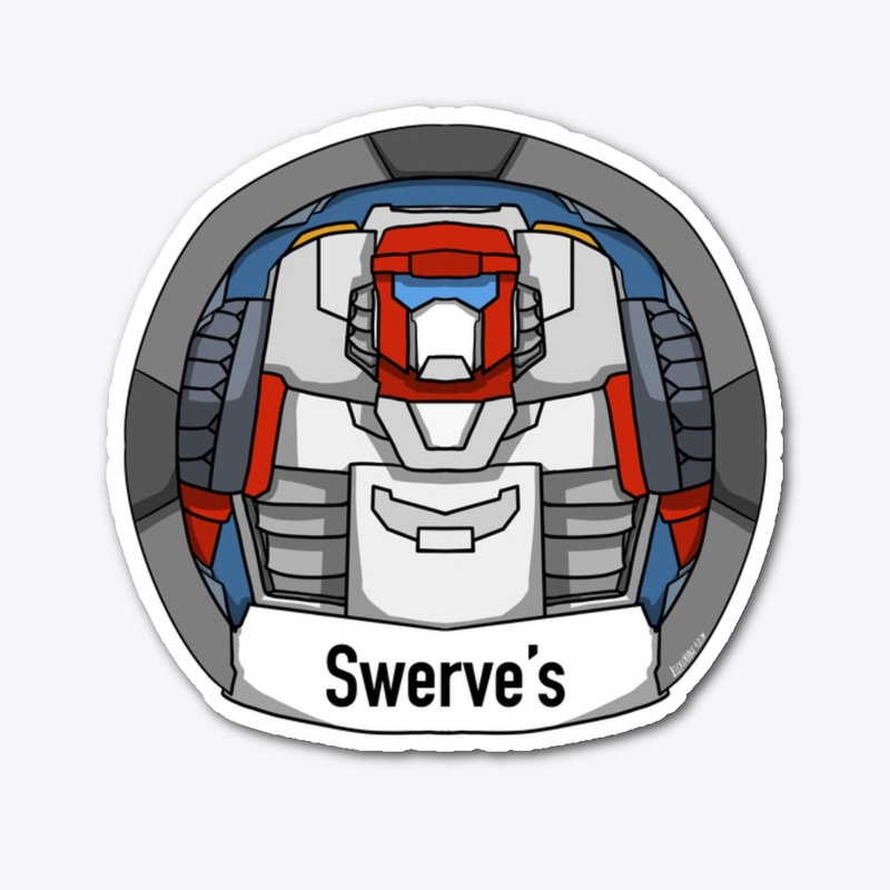 “ Swerve’s “ IDW MTMTE Inspired Sticker