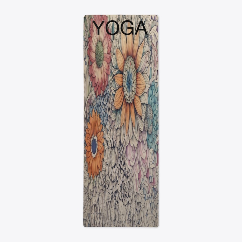 Zen Tangle Flower Harmony