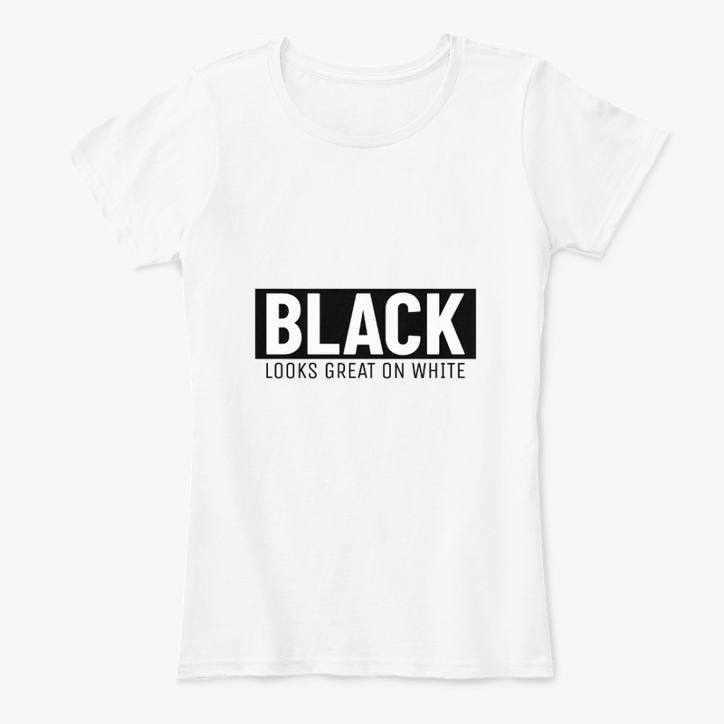 Black Looks Great On White