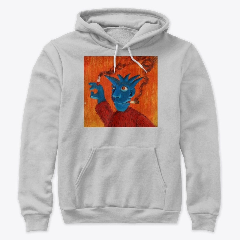 Fire and Nicotine Print.