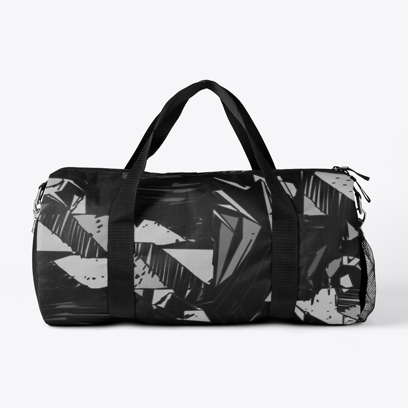 BLk and White AbstractPattern 