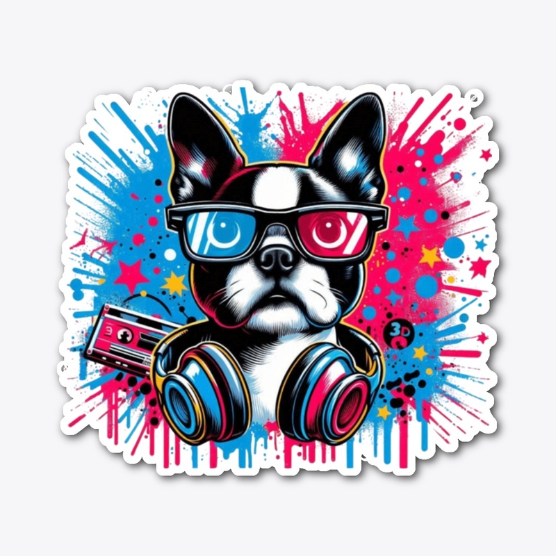 3D Boston Terrier4 
