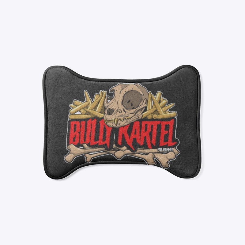 “SKULL N BULLETS” DOG PAD