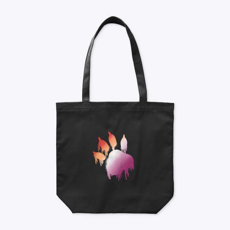 Lesbian Paw Splat