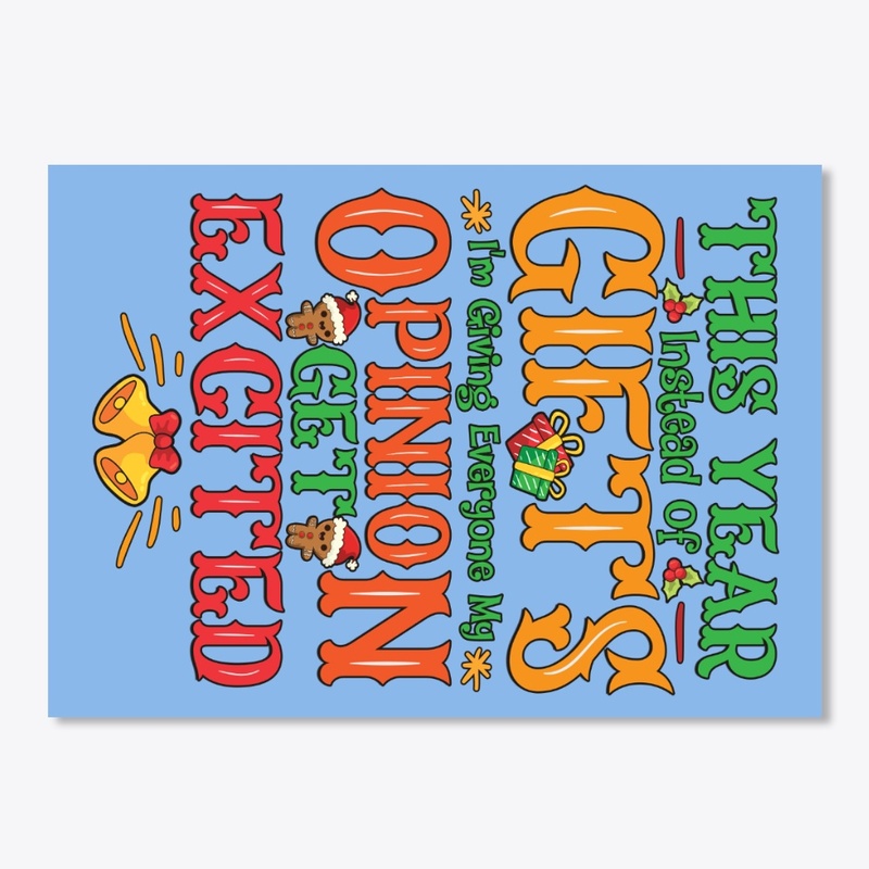 This Year Instead Of Gift Funny Gift