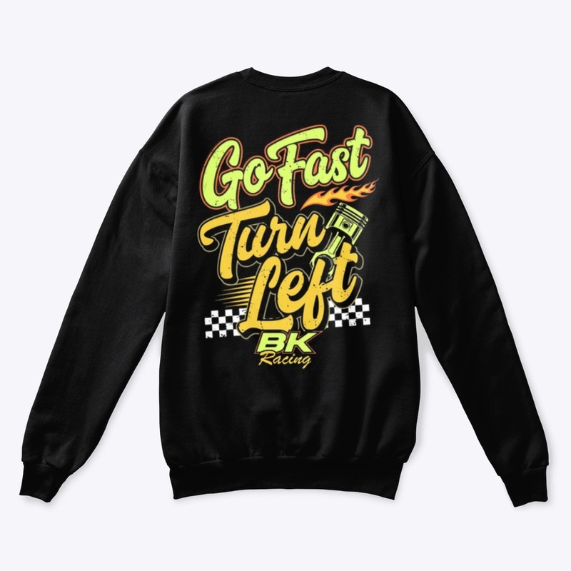 BK Racing Go Fast Turn Left Design 