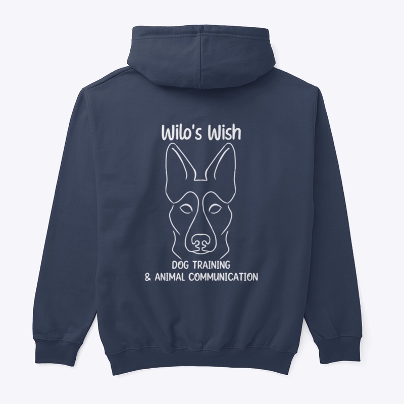 front and back white design
