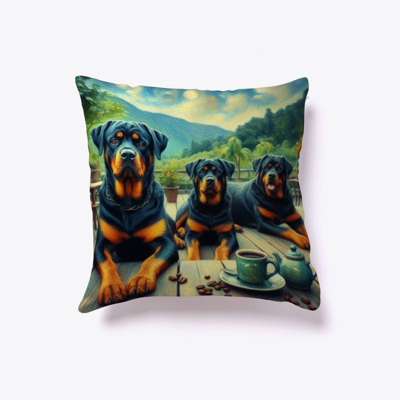 Rottweilers Spring