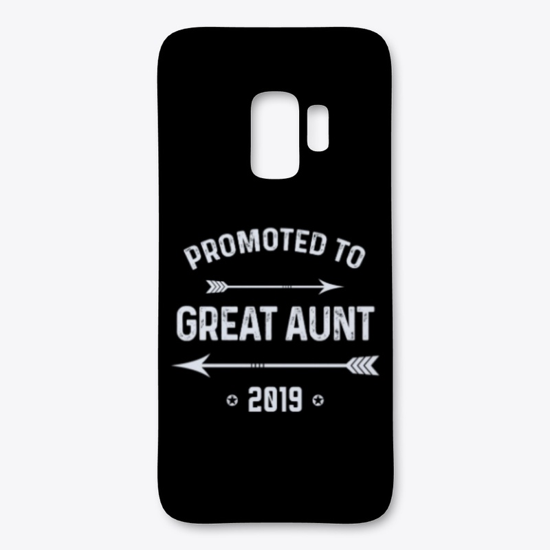 Promoted to Great Aunt 2019 New Aunt Tee