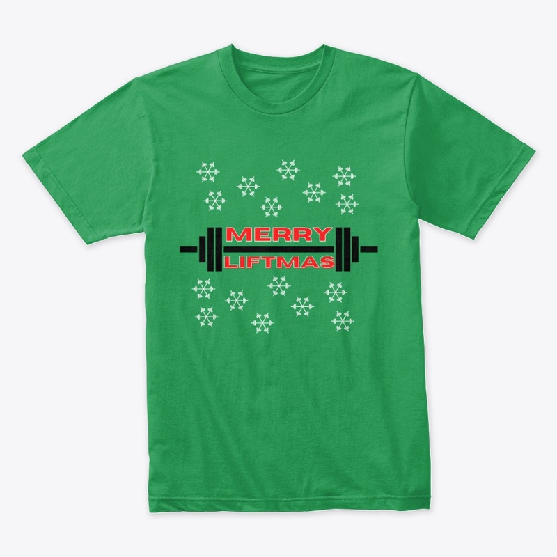 Merry Liftmas - Red/White/Black