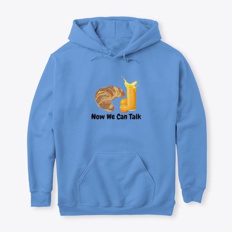 Now We Can Talk Croissant Orange