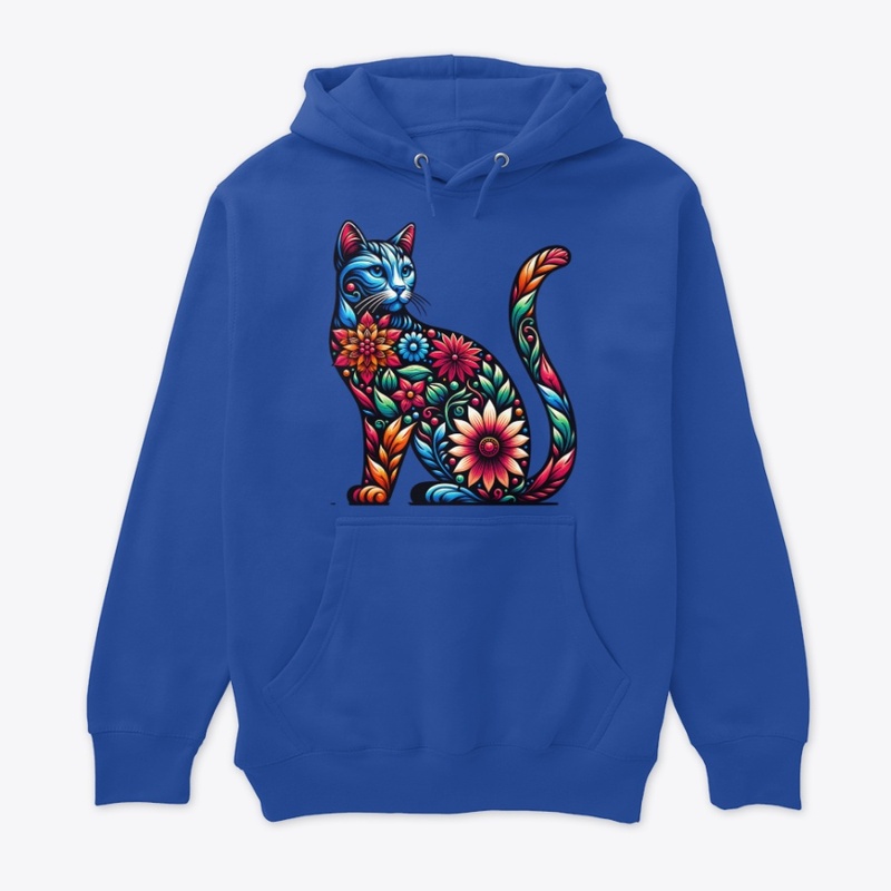 Flower cat