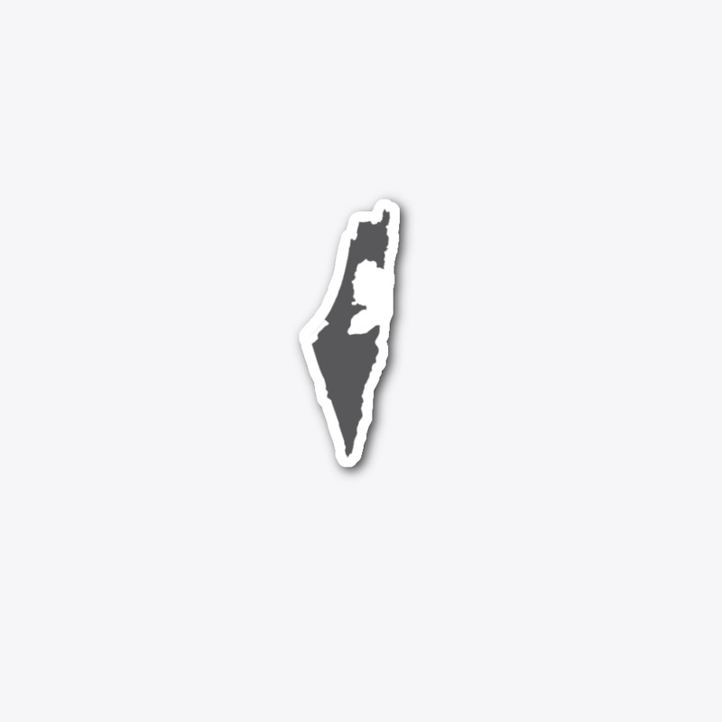 Palestine Map Sticker
