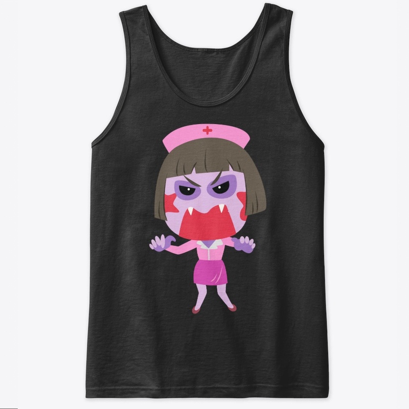 Nurse Life Emoji T Shirt Nurse Zombie 