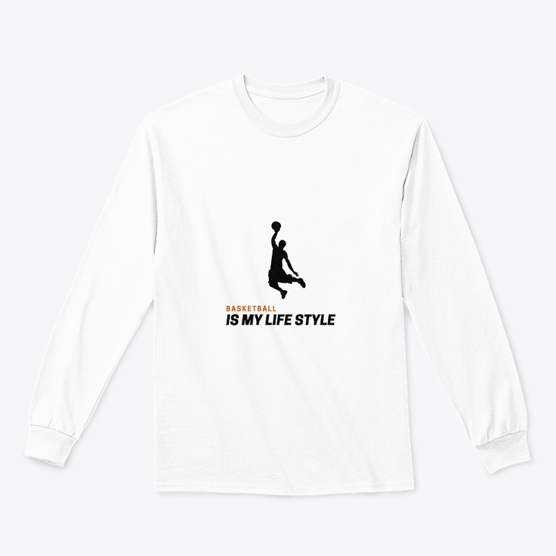 BASKETBALL-IS MY LIFE STYLE Men's Hoodie