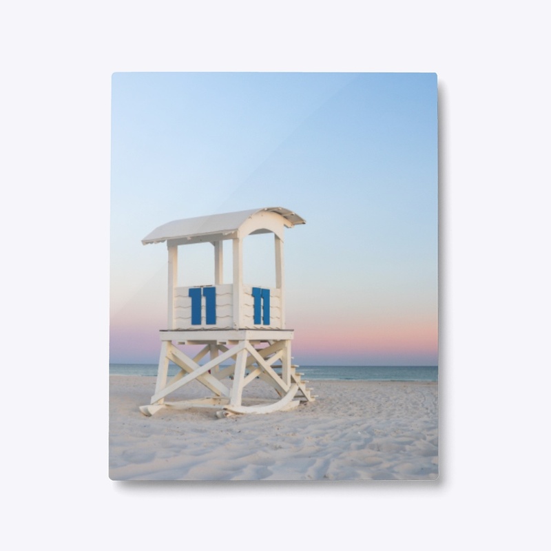 Lifeguard Stand Print