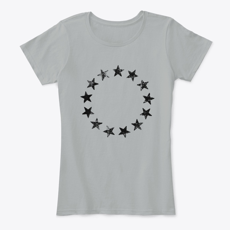 Woman's Betsy Ross American Flag Tee