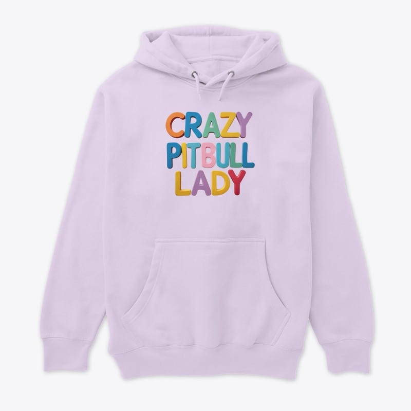 Crazy Pitbull  Lady