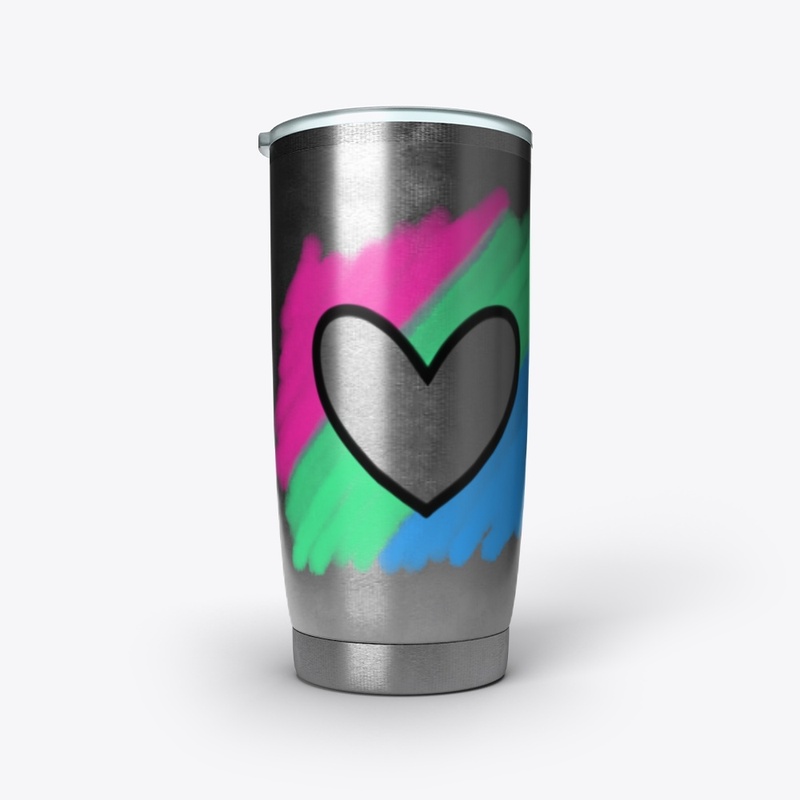 Polysexual Hearts of Pride