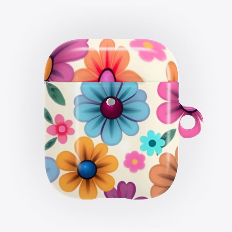 Colorful Floral Pattern Case