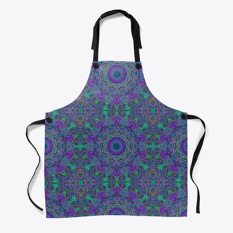 Blue Green Purple Kaleidoscope
