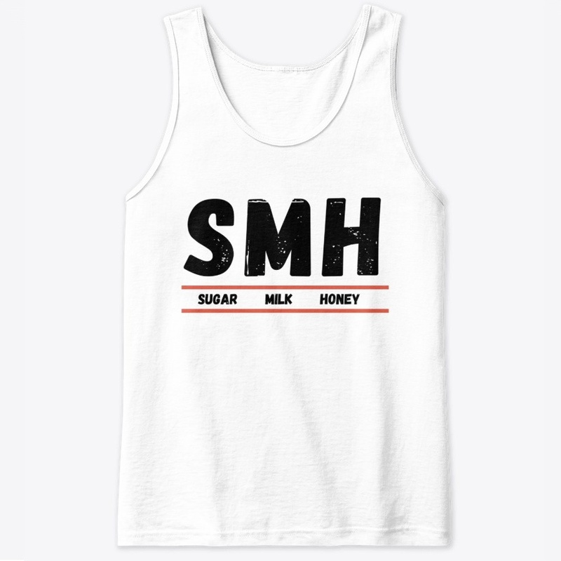SMH - Sugar Milk Honey (black and red)