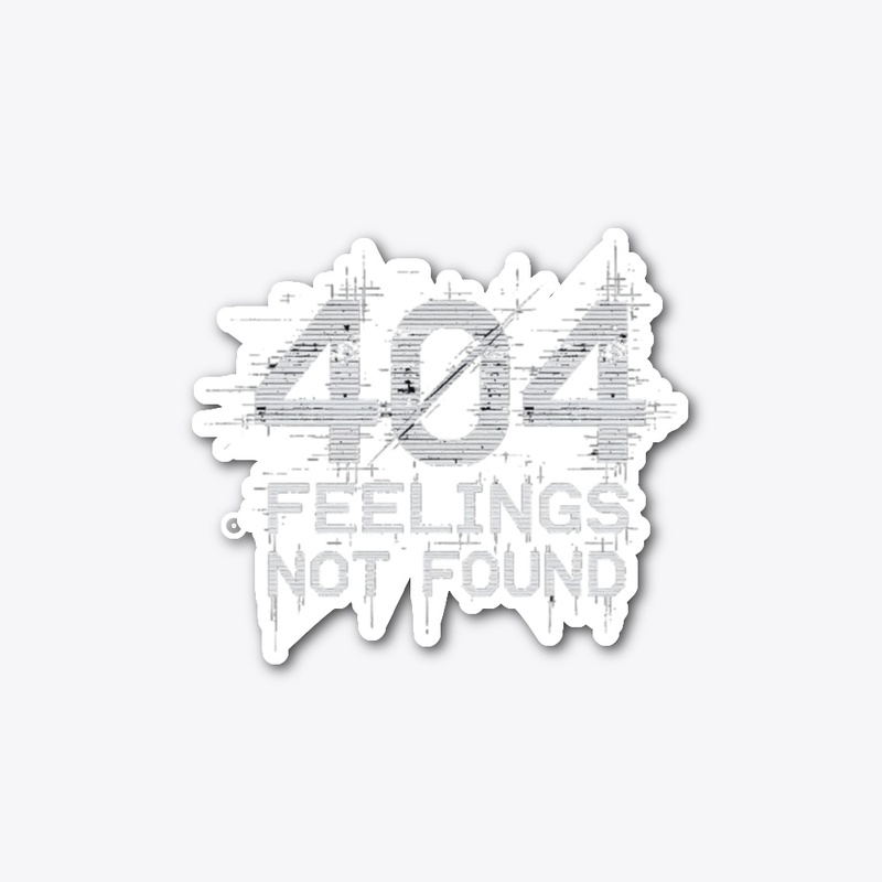 404 Feelings Not Found | Glitch Tee