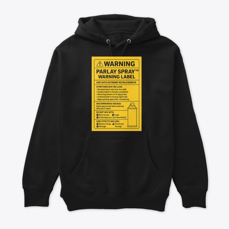 PARLAY SPRAY WARNING LABEL