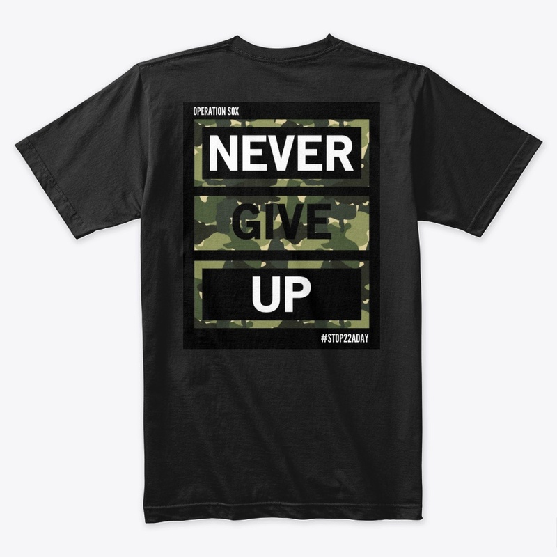 Never Give Up, Veteran Apparel 