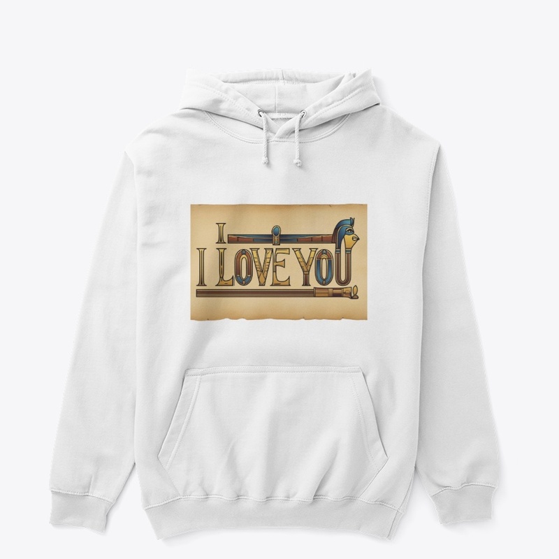  t shirt i love you