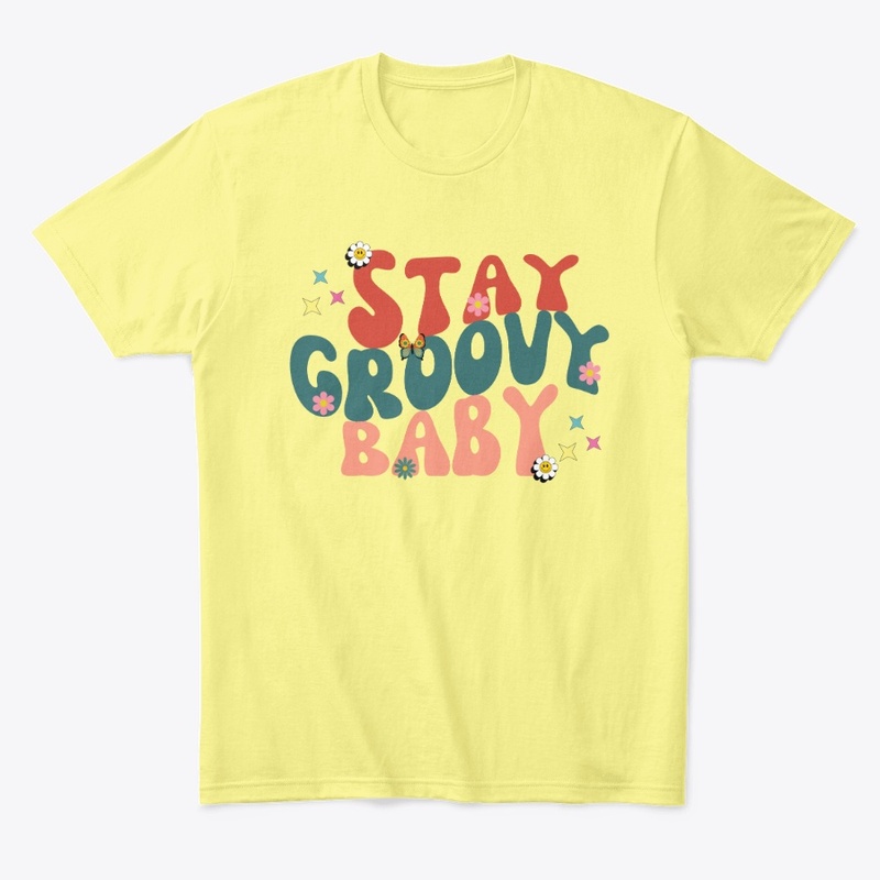 Groovy Baby  Unique and Colorful art