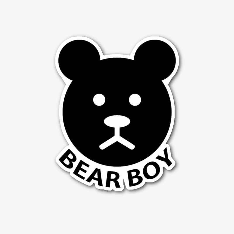 Bear Boy Sticker