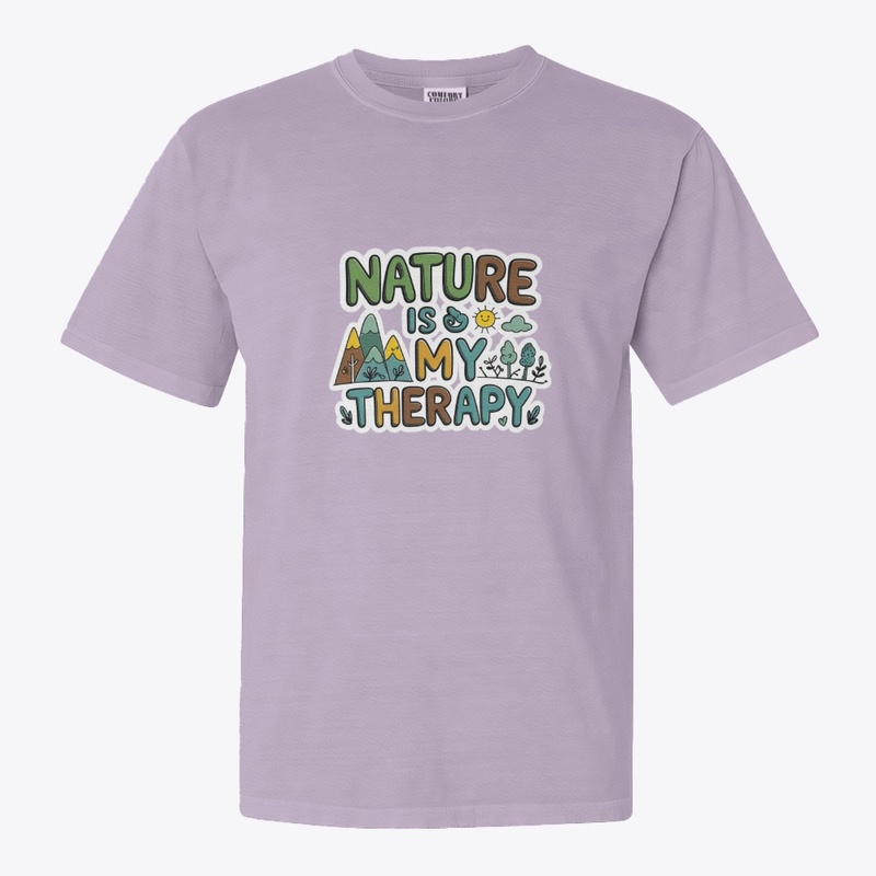 🌿 Nature is My Therapy T-Shirt 🌿