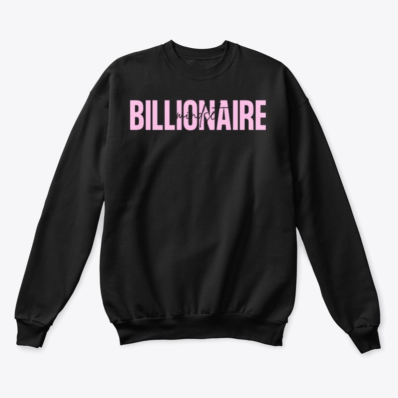 THE BILLIONAIRE MINDSET PINK AND BLACK