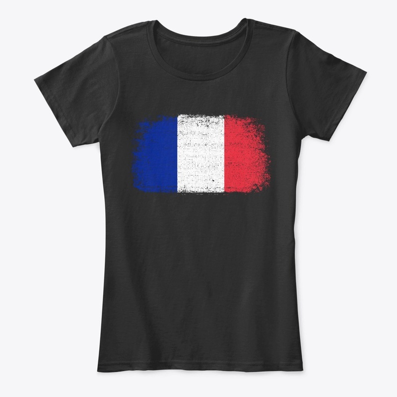 Distressed Flag of France