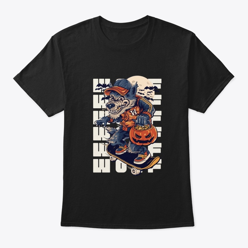 Crew Neck Short Black T-Shirt