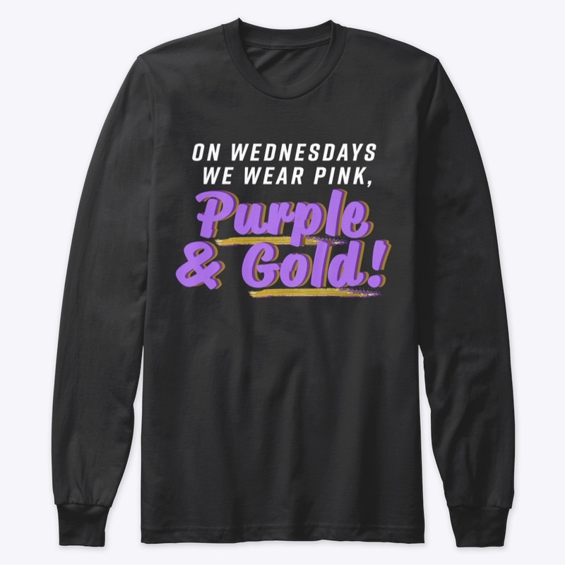 Purple & Gold on Wednesday