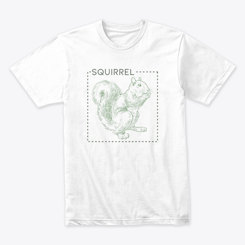 SQUIRREL | a squirrel, labeled | Fall