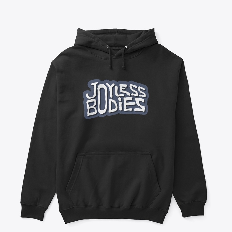 Blue Logo & Portrait Hoodie