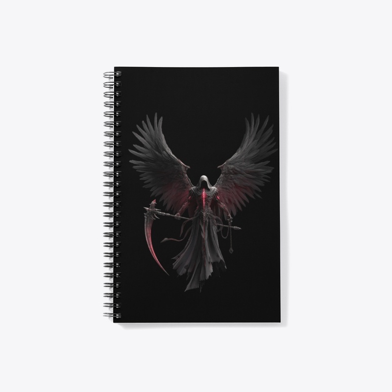 Hell Reaper with Dark Wings