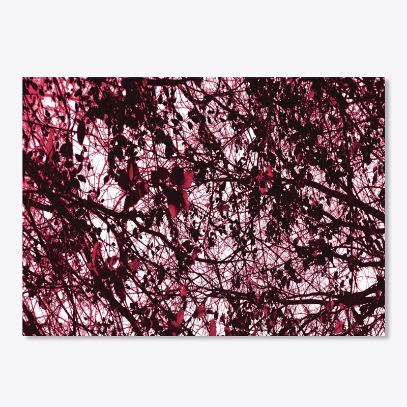 red tree pink