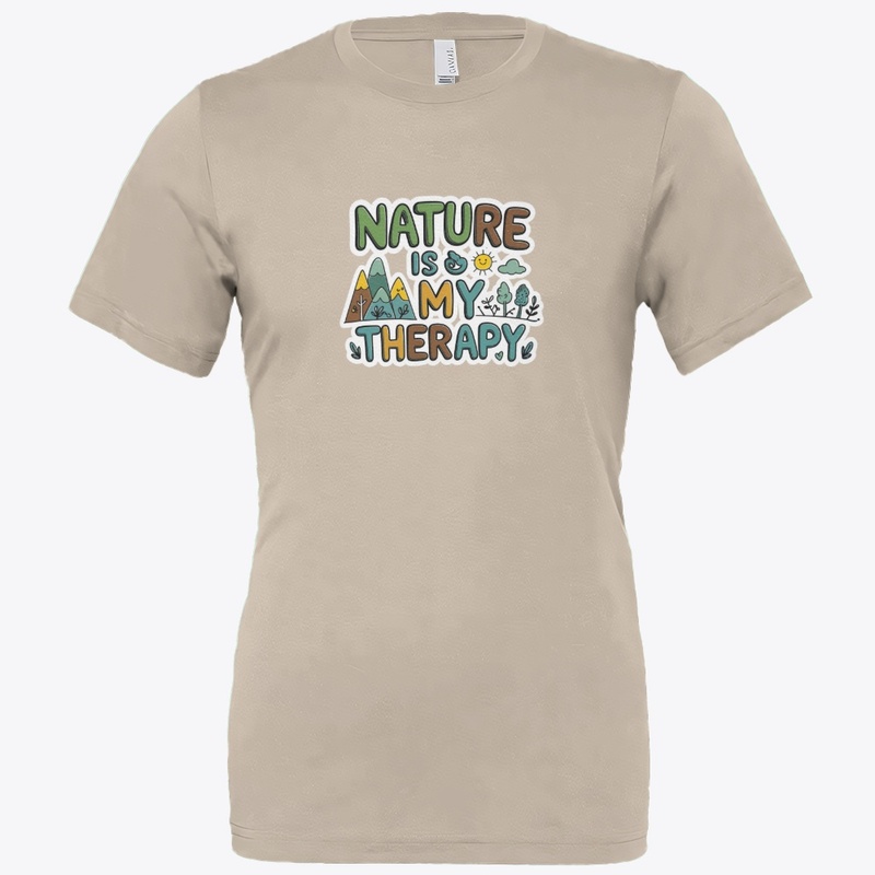 🌿 Nature is My Therapy T-Shirt 🌿