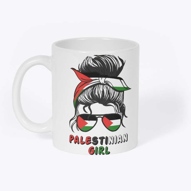  Palestine Palestinian Flag Girls