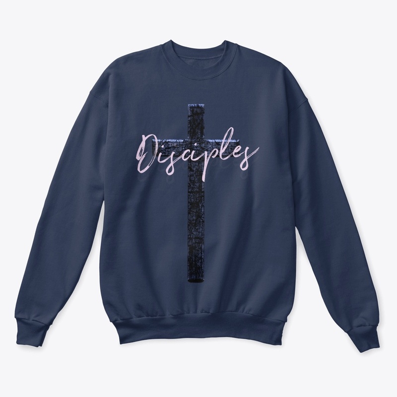 The Disciples with black cross